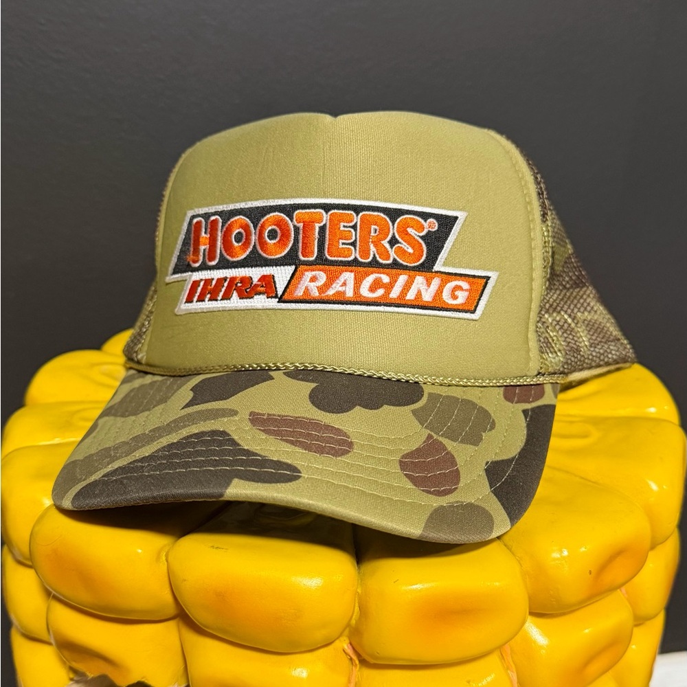 Hooters Camo Racing Hat